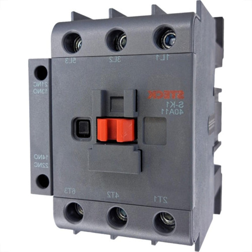 Contator Steck Challenger Sk1 - 40A. 3 Polos 1Na+1Nf 220Vca