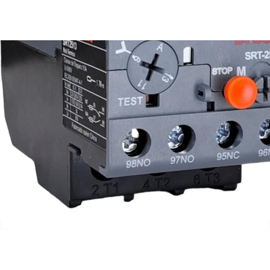 Rele Steck Srt Frame 25 50/60Hz 9-13A. - Srt2513 Rele Steck Srt Frame 25 50/60Hz 9-13A. - Srt2513