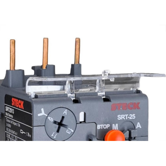 Rele Steck Srt Frame 25 50/60Hz 9-13A. - Srt2513 Rele Steck Srt Frame 25 50/60Hz 9-13A. - Srt2513