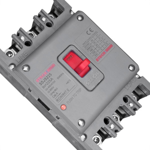Disjuntor Steck Caixa Moldada Asgard Tripolar - S250 - 225A.