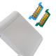 Centrinho Steck Pvc Embutir Branco Para 5 Disjuntores Din Com Barramento Centrinho Steck Pvc Embutir Branco Para 5 Disjuntores Din Com Barramento