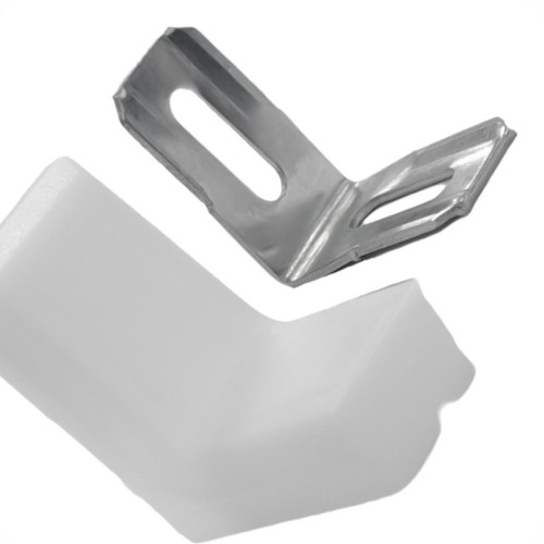 Cantoneira Para Moveis Jomarca ''L'' Com Capa Plastica Branca Pacote Com 20 Pecas Cantoneira Para Moveis Jomarca ''L'' Com Capa Plastica Branca Pacote Com 20 Pecas