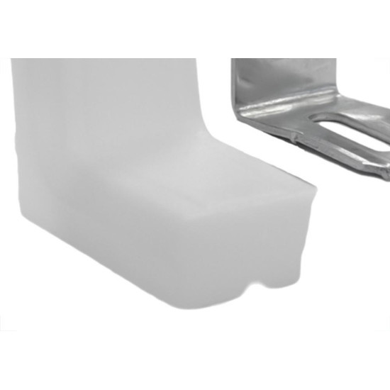 Cantoneira Para Moveis Jomarca ''L'' Com Capa Plastica Branca Pacote Com 20 Pecas Cantoneira Para Moveis Jomarca ''L'' Com Capa Plastica Branca Pacote Com 20 Pecas