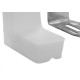 Cantoneira Para Moveis Jomarca ''L'' Com Capa Plastica Branca Pacote Com 20 Pecas Cantoneira Para Moveis Jomarca ''L'' Com Capa Plastica Branca Pacote Com 20 Pecas