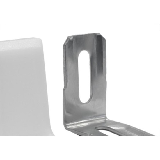 Cantoneira Para Moveis Jomarca ''L'' Com Capa Plastica Branca Pacote Com 20 Pecas Cantoneira Para Moveis Jomarca ''L'' Com Capa Plastica Branca Pacote Com 20 Pecas
