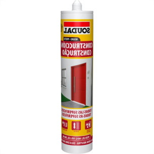 Silicone Neutro Soudal Construcao Preto 270G
