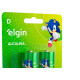 Pilha Elgin Alcalina D Grande Com 2 Pecas - 82157