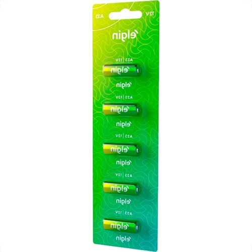 Pilha Elgin Alcalina Bateria A23 Com 5 Pecas - 82195 Pilha Elgin Alcalina Bateria A23 Com 5 Pecas - 82195