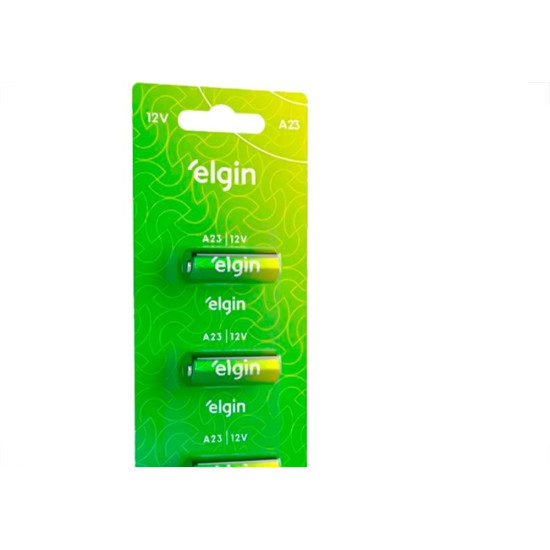 Pilha Elgin Alcalina Bateria A23 Com 5 Pecas - 82195 Pilha Elgin Alcalina Bateria A23 Com 5 Pecas - 82195
