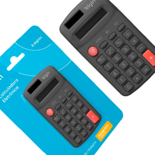 Calculadora De Bolso Elgin Cb1485 Preta Calculadora De Bolso Elgin Cb1485 Preta