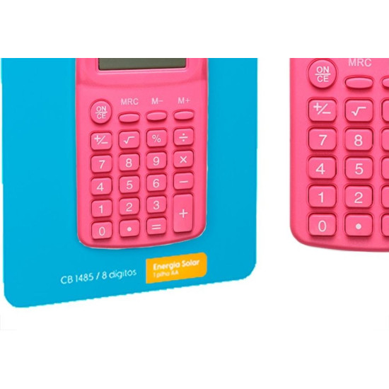 Calculadora De Bolso Elgin Cb1485R Rosa Calculadora De Bolso Elgin Cb1485R Rosa