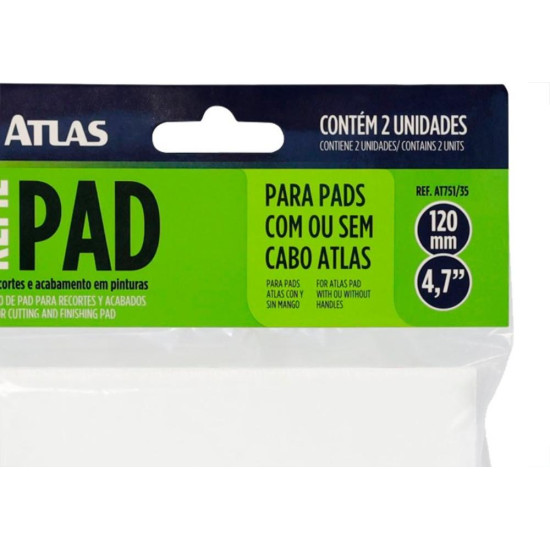 Refil Para Pad Pintura Para Recorte Atlas At751/35 Refil Para Pad Pintura Para Recorte Atlas At751/35