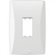 Placa Mectronic Petra 4X2 - 1 Modulo Vertical 82001V Placa Mectronic Petra 4X2 - 1 Modulo Vertical 82001V
