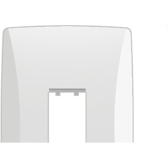 Placa Mectronic Petra 4X2 - 1 Modulo Vertical 82001V Placa Mectronic Petra 4X2 - 1 Modulo Vertical 82001V