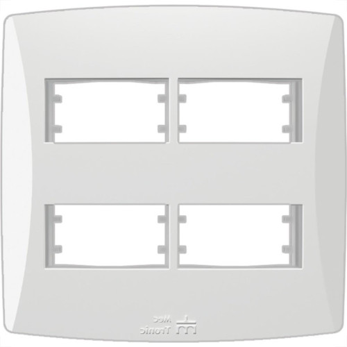 Placa Mectronic Petra 4X4 - 4 Modulos - 82044 Placa Mectronic Petra 4X4 - 4 Modulos - 82044