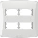 Placa Mectronic Petra 4X4 - 4 Modulos - 82044 Placa Mectronic Petra 4X4 - 4 Modulos - 82044