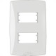 Placa Mectronic Petra 4X2 - 2 Modulos Separados - 82004 Placa Mectronic Petra 4X2 - 2 Modulos Separados - 82004