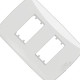Placa Mectronic Petra 4X2 - 2 Modulos Separados - 82004 Placa Mectronic Petra 4X2 - 2 Modulos Separados - 82004