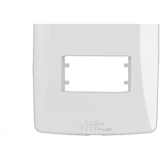 Placa Mectronic Petra 4X2 - 2 Modulos Separados - 82004 Placa Mectronic Petra 4X2 - 2 Modulos Separados - 82004