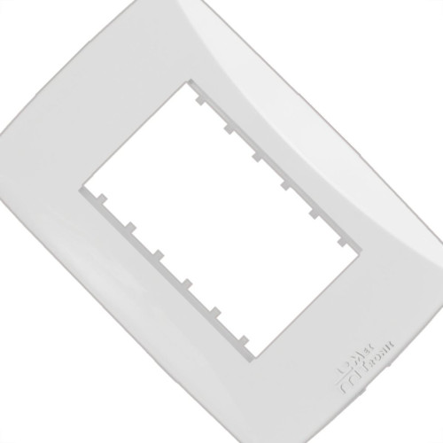 Placa Mectronic Petra 4X2 - 3 Modulos - 82003 Placa Mectronic Petra 4X2 - 3 Modulos - 82003