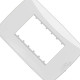 Placa Mectronic Petra 4X2 - 3 Modulos - 82003 Placa Mectronic Petra 4X2 - 3 Modulos - 82003