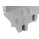 Modulo Mectronic Soft 1 Paralelo Branco - 80044 Modulo Mectronic Soft 1 Paralelo Branco - 80044