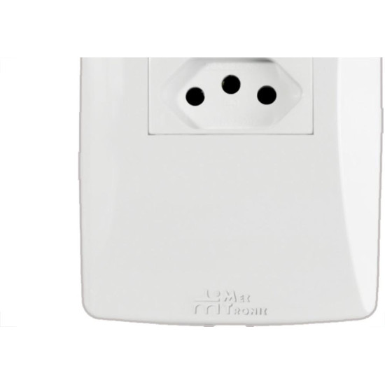 Conjunto Mectronic Petra 1 Tomada 2 Polos+Terra 10A. - 39032 Conjunto Mectronic Petra 1 Tomada 2 Polos+Terra 10A. - 39032