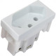 Modulo Mectronic Soft 1 Tomada 2P+T. 10A. Branca - 39016 Modulo Mectronic Soft 1 Tomada 2P+T. 10A. Branca - 39016