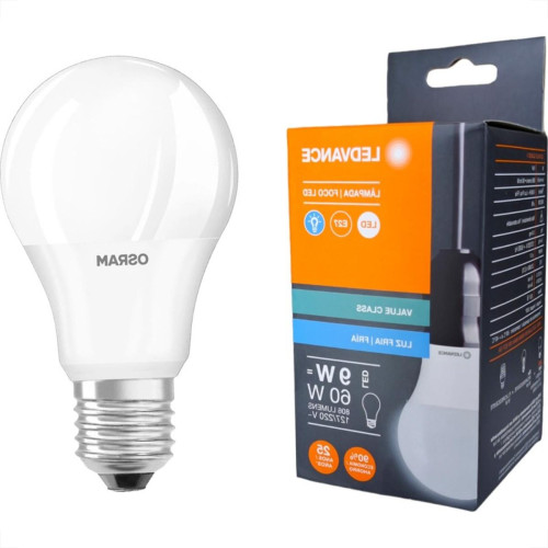 Lampada Led Bulbo Ledvance A60 9W 6500K Lampada Led Bulbo Ledvance A60 9W 6500K