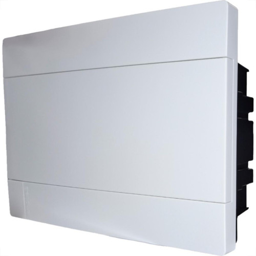 Centrinho Eletromar Pvc Embutir Para 12 Disjuntor Sem Barramento Branco Centrinho Eletromar Pvc Embutir Para 12 Disjuntor Sem Barramento Branco