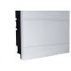 Centrinho Eletromar Pvc Embutir Para 24 Disjuntor Sem Barramento Branco Centrinho Eletromar Pvc Embutir Para 24 Disjuntor Sem Barramento Branco