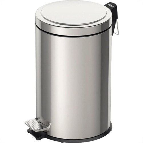 Lixeira Inox Com Pedal Tramontina Brasil 12 Litros Lixeira Inox Com Pedal Tramontina Brasil 12 Litros