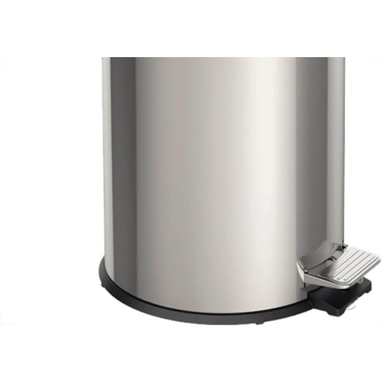 Lixeira Inox Com Pedal Tramontina Brasil 12 Litros Lixeira Inox Com Pedal Tramontina Brasil 12 Litros