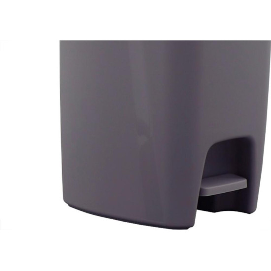 Lixeira Plastica Com Pedal Tramontina Compacta 10 Litros Cinza - 92852321 Lixeira Plastica Com Pedal Tramontina Compacta 10 Litros Cinza - 92852321