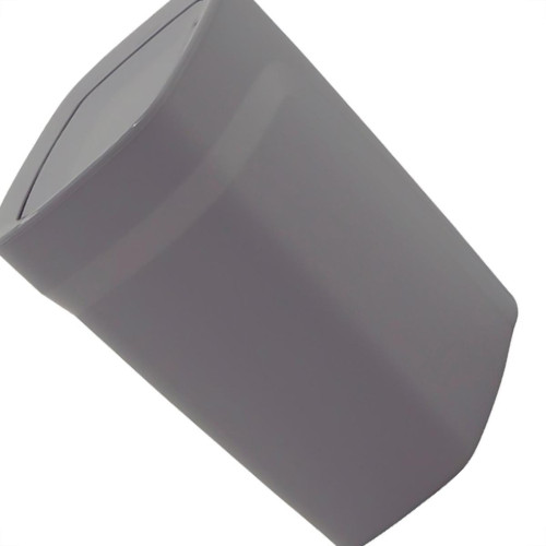 Lixeira Plastica Basculante Tramontina Compacta 8,5 Litros Cinza - 92864321