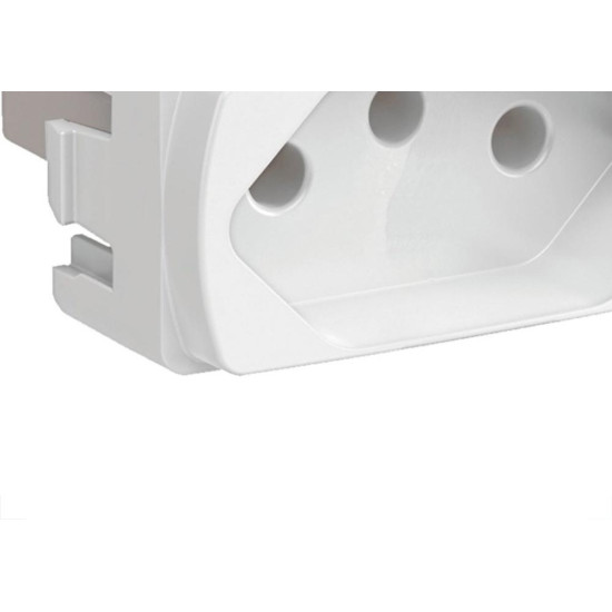 Modulo Schneider Miluz 1 Tomada 20A. 2P+T. Branca - S3B70350