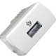 Modulo Schneider Miluz 1 Tomada Usb 1A. Branca - S3B70810