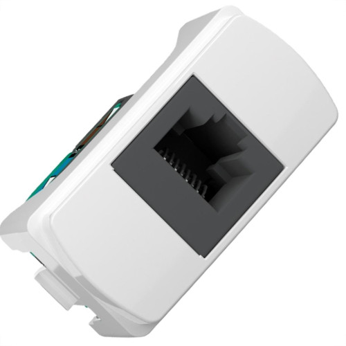 Modulo Schneider Miluz 1 Tomada Rj-45 Branca - S3B74100