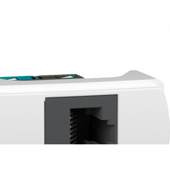 Modulo Schneider Miluz 1 Tomada Rj-45 Branca - S3B74100