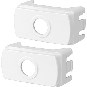 Modulo Schneider Miluz Saida De Fio Branco Pacote Com 2 Pecas - S3B76610