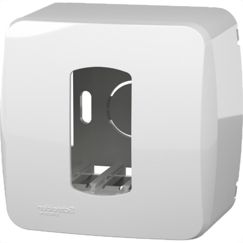 Sistema Box Schneider Dexson-Miluz Para 1 Modulo Branco - S3B76010 Sistema Box Schneider Dexson-Miluz Para 1 Modulo Branco - S3B76010