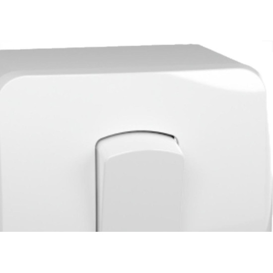 Sistema Box Schneider Dexson-Miluz Branco 1 Simples 10A. - S3B72010