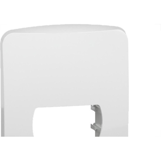 Placa Schneider Miluz Branca 4X2 - 1 Modulo Com Suporte - S3B57210