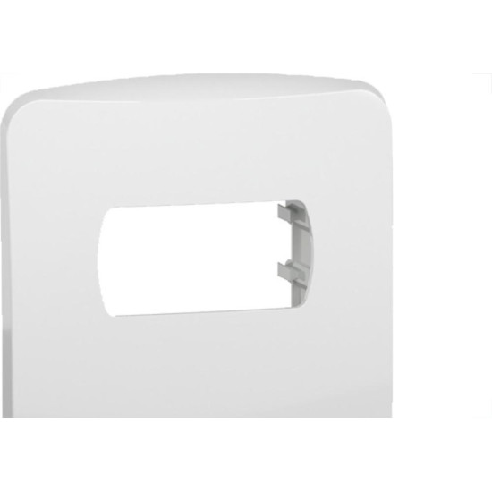 Placa Schneider Miluz Branca 4X2 - 2 Modulos Com Suporte - S3B57220