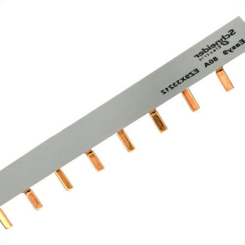 Barramento Schneider Easy9 Bifasico Din Para 12 Disjuntores 80A. - Ez9X33212 Barramento Schneider Easy9 Bifasico Din Para 12 Disjuntores 80A. - Ez9X33212