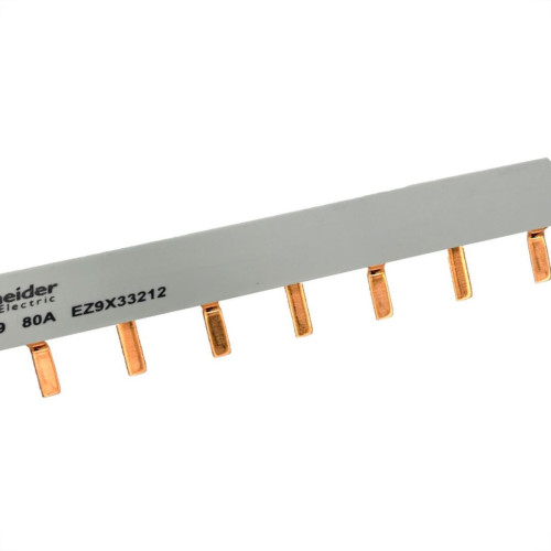Barramento Schneider Easy9 Bifasico Din Para 12 Disjuntores 80A. - Ez9X33212 Barramento Schneider Easy9 Bifasico Din Para 12 Disjuntores 80A. - Ez9X33212