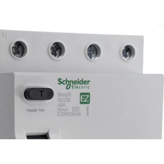 Dispositivo Dr ''Fuga'' Schneider Easy9 4 Polos 40A. - Ez9R33440