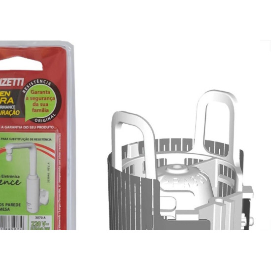 Resistencia Lorenzetti Para Torneira Essence 5.500W. X 220V. - 3070A Resistencia Lorenzetti Para Torneira Essence 5.500W. X 220V. - 3070A