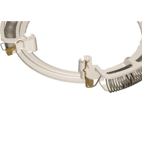 Resistencia Compativel com Lorenzetti Pratimix Bella Ducha 4 Temperaturas 5.500W. X 127V. Com Suporte
