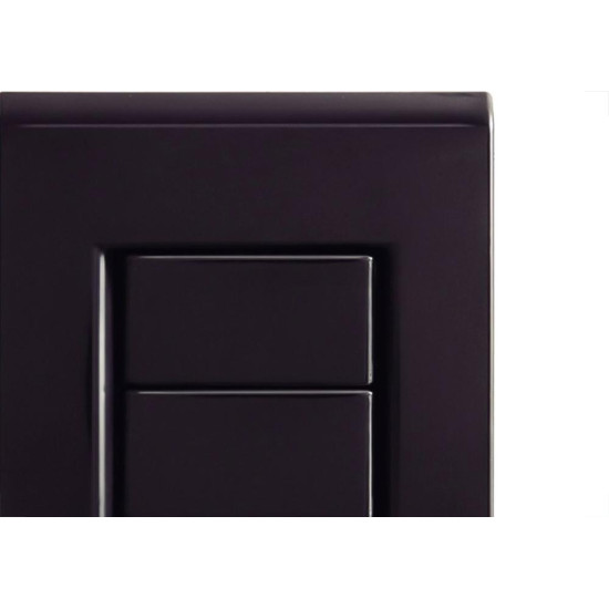 Placa Conjunto Modular Tramontina Liz 4X2 - Grafite (Cega) - 57173000